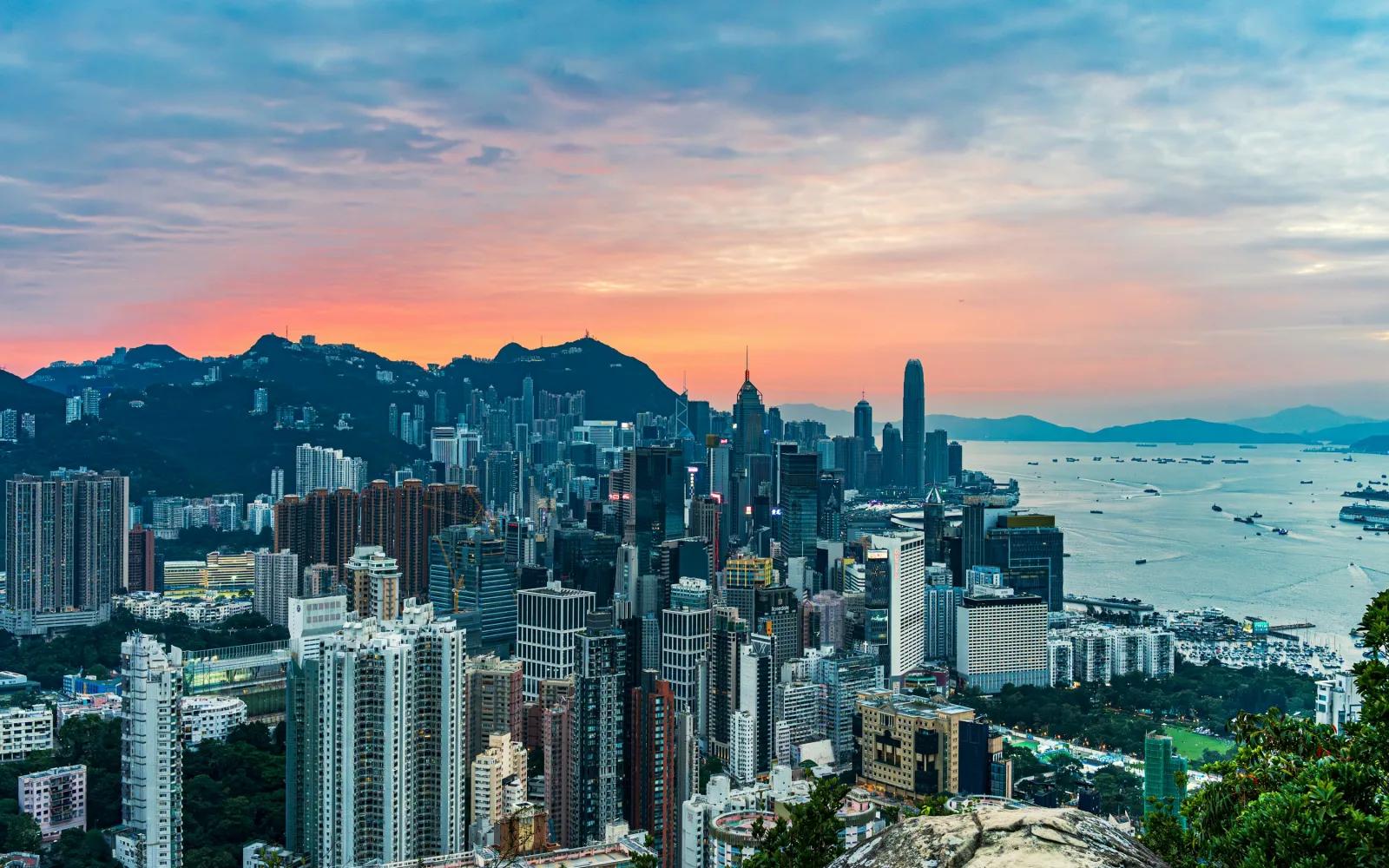 Hong Kong landscape